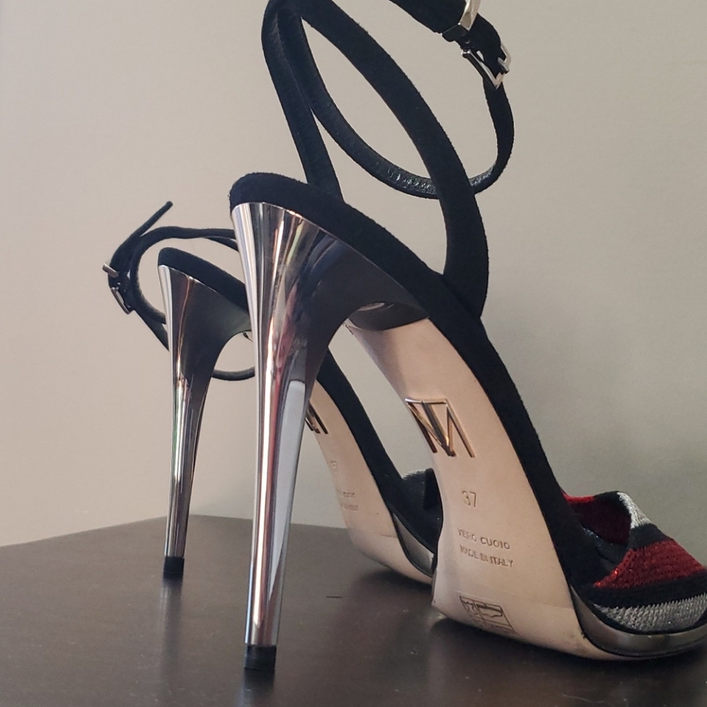 Tamara Mellon holiday dress sandals